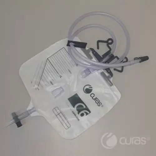 Curas C6 Urinbtl 2L 110cm Steril Rv+abl Cross 80 Stück buy online