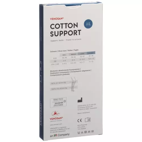 Venosan Cotton A-d Support Socks S Beige 1 Paar buy online