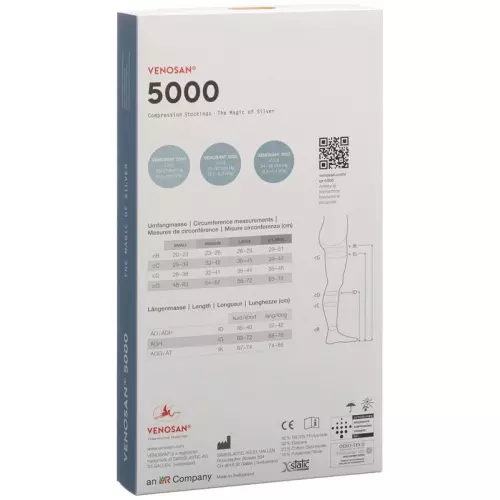Venosan 5001 A-dh Kkl1 L Short Open Morocco 1 pair buy online