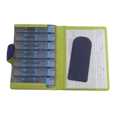 Medidos Soft Touch Medi Box purple/yellow French buy online