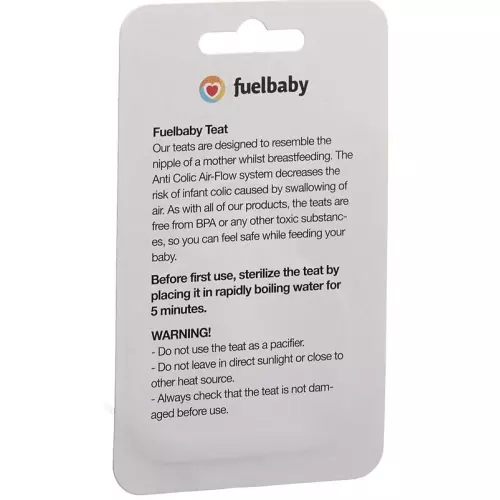 Fuelbaby Teats 3+ Months buy online