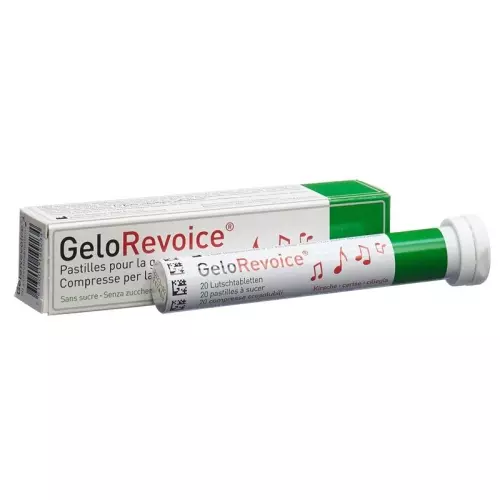 GeloRevoice throat lozenges cherry-menthol 20 pcs