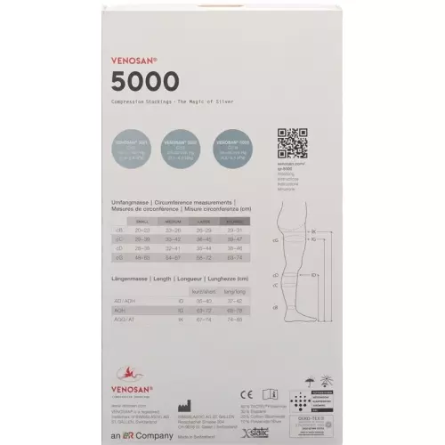 Venosan 5001 A-d Kkl1 L Lang Gesch Black 1 pair buy online