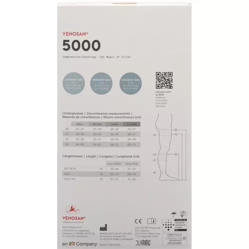 Venosan 5002 A-gh Kkl2 L Lang Offen Black 1 Paar buy online