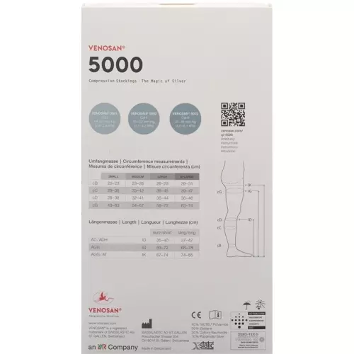 Venosan 5001 A-d Kkl1 XL short open Mexico 1 pair buy online