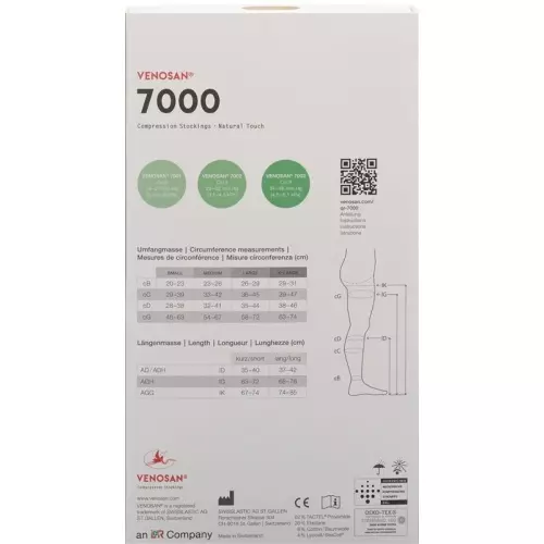 Venosan 7003 A-dh Kkl3 S Lang Off Beige 1 Paar buy online