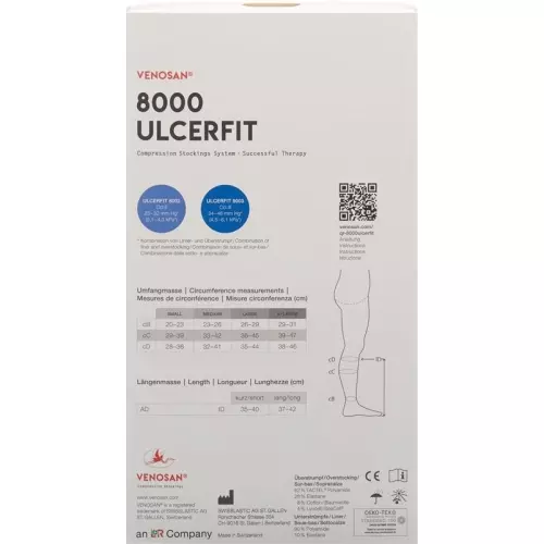 Venosan 8003 Ulcerfit Set A-d Kkl3 S Short buy online