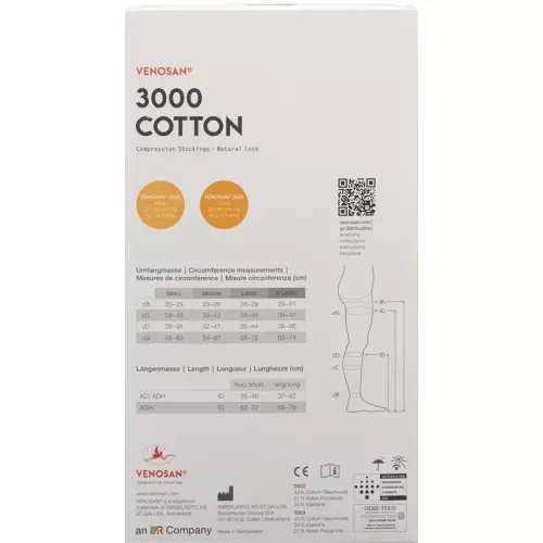 Venosan 3002 A-dh Kkl2 M Lang Ges Beige 1 pair buy online