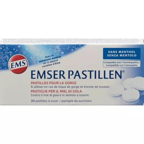 Emser without menthol 30 lozenges