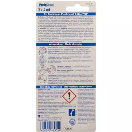 Dr. Beckmann Fleck Weg! Push & Wipe 3x 4ml buy online