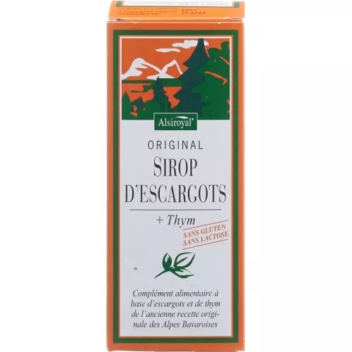 Alsiroyal Original Schnecken Sirup Thymian 150ml buy online