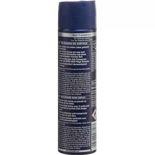 Nivea Dry Active Spray Male 150ml buy online