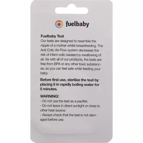 Fuelbaby Teats 3+ Months buy online