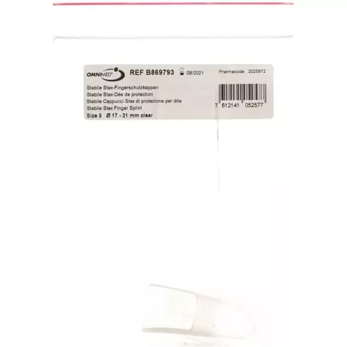 Stax Fingerschutzkappen Grösse 3 Perforiert Transparent buy online