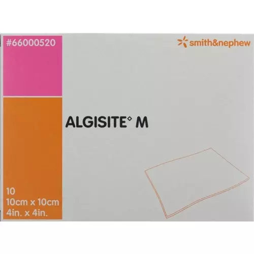 Algisite M Alginat Kompressen 10x10cm 10 Stück buy online