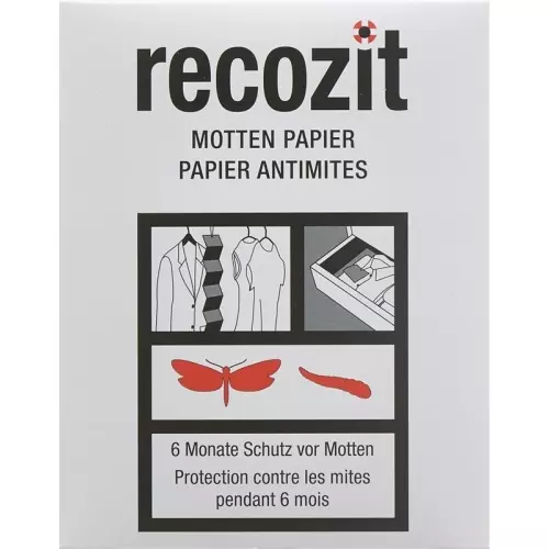 Recozit Motten Papier 2x 5 Stück buy online