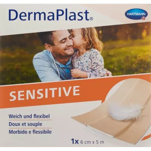 Dermaplast Sensitive Quick Bandage Skin-Coloured 6cmx5m Roll buy online