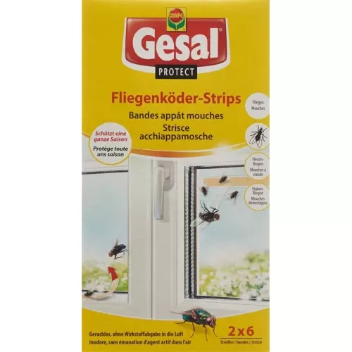 Gesal Protect Fliegenkoeder Strips 2x 6 Stück buy online
