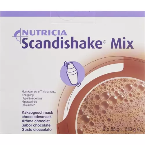 Scandishake Mix Pulver Schokolade 6x85 G buy online