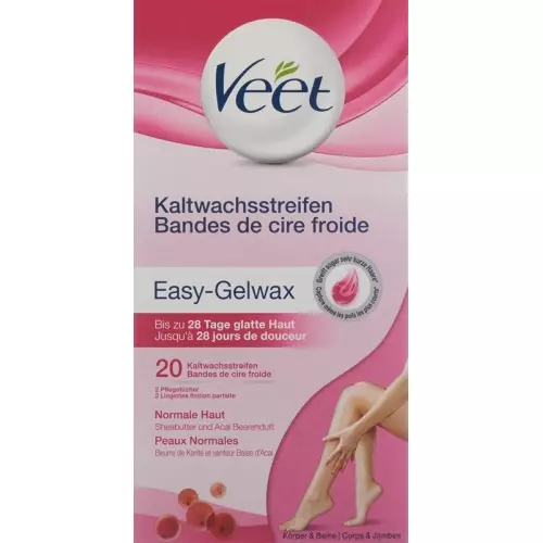 Veet Kaltwachsstreifen Beine/Körper Neu 10x 2 Stück buy online