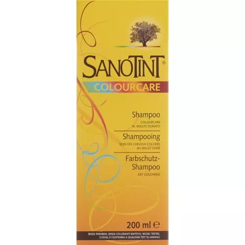 Sanotint Colour protection shampoo with golden millet 200ml buy online