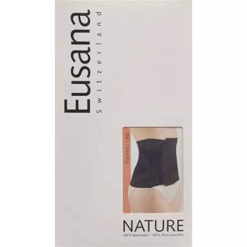 Eusana Nierenwärmer Velcro Grösse L Schwarz buy online