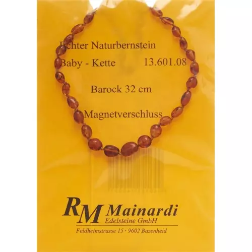 Mainardi Bernstein Babykette Barock 32cm Magnetverschluss buy online