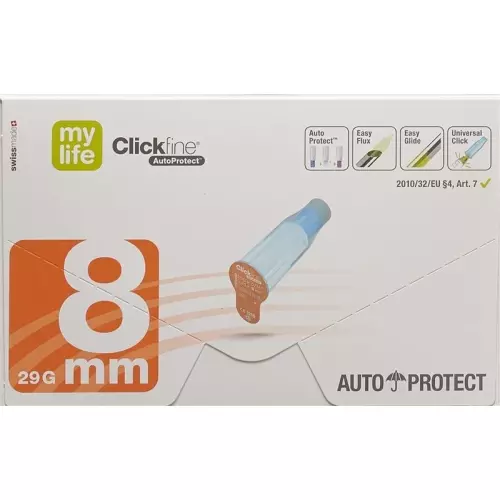 Mylife Clickfine Auto Protect Pen Nadel 29g x 8mm 100 Stück buy online