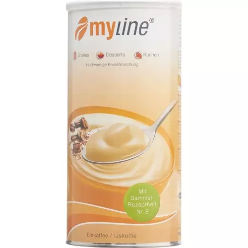 Myline Eiweissmischung mit L-Carnitin Pulver Eiskaffee 400g buy online