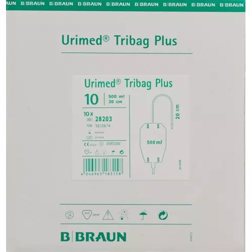 Urimed Tribag Plus Beutel 500ml 20cm Steril 10 Stück buy online