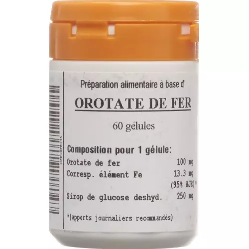 Oligopharm Orotate De Fer Kapseln 100mg 60 Stück buy online
