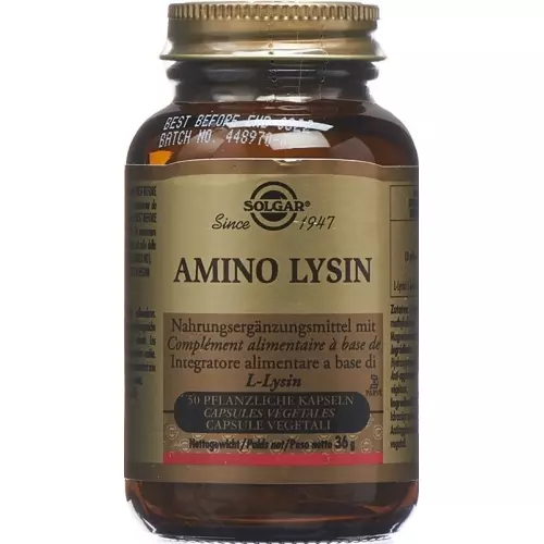 Solgar Amino Lysin Kapseln 50 Stück buy online