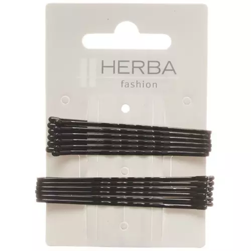 Herba terminal 6 + 6.5cm black 12 pcs