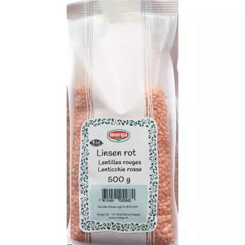 Morga lenses red organic Battalion 500 g