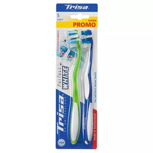 Trisa Perfect White toothbrush soft Duo