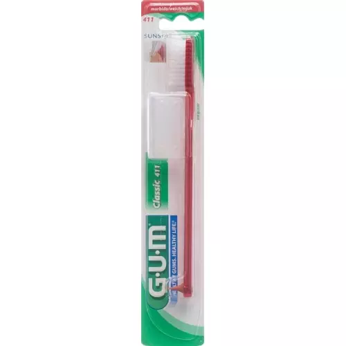 GUM SUNSTAR CLASSIC toothbrush full soft row 4
