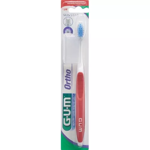 GUM SUNSTAR Orthodontic toothbrush soft