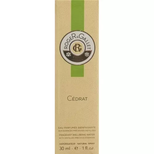 ROGER GALLET cédrat eau fraîche 30 ml buy online