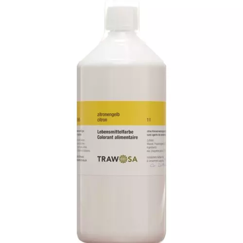 1000 Trawosa food dye lemon yellow ml