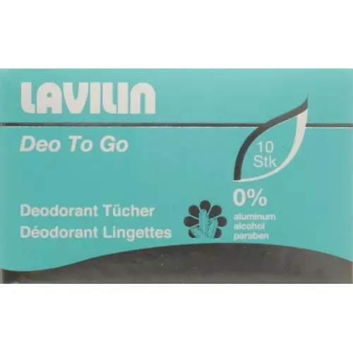Lavilin Deodorant Tücher Box 10 Stück buy online