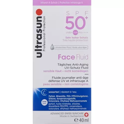 Ultrasun sun protection fluid face SPF 50+ 40ml buy online
