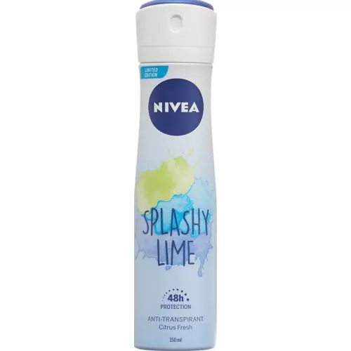 Nivea Female Deo Aeros Splashy Lime Spray 150ml buy online