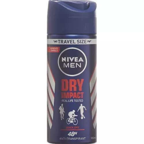 Nivea Male Deo Aeros Dry Impact Pocket Size 100ml buy online