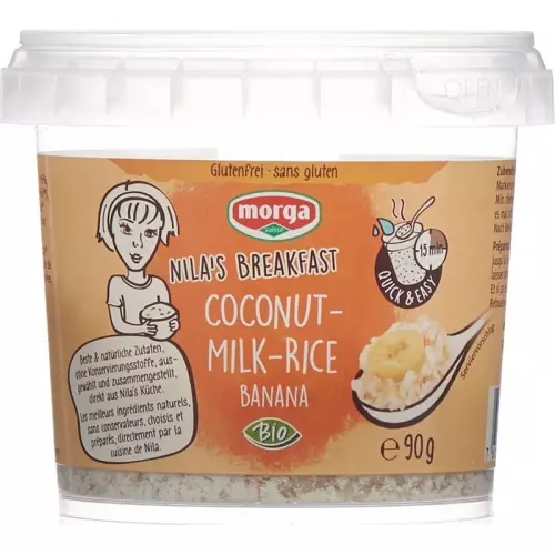 Morga Kokosmilch-Reis Banane Gf Bio Dose 90g buy online