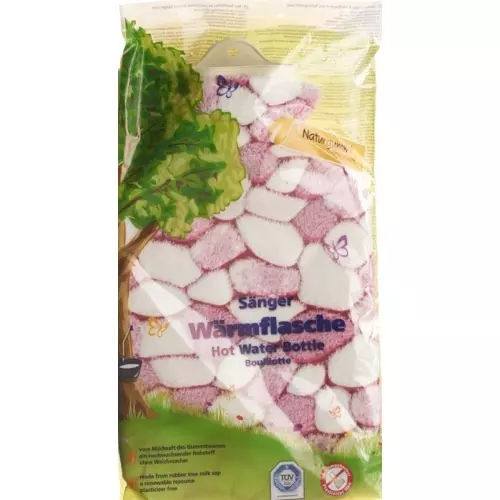 Saenger Wärmflasche Naturkau 2L Plueschbe Mosaik buy online