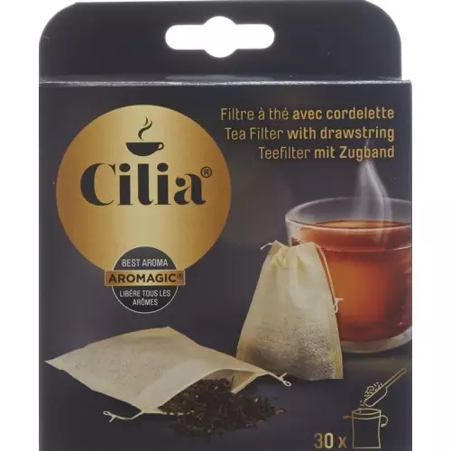 Cilia tea filter with drawstring buy online