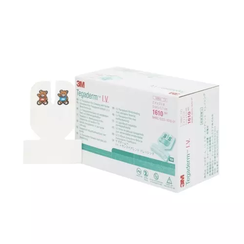 3M Tegaderm Iv für Katheter Pedia 5x5.7cm 100 Stück buy online