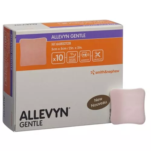 Allevyn Gentle Wundverband 5x5cm 10 Stück buy online