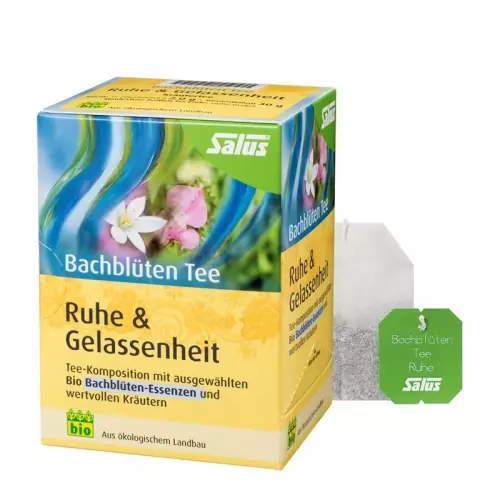 Salus Bach flowers tea Calm Relax Organic bag 15 pieces buy online