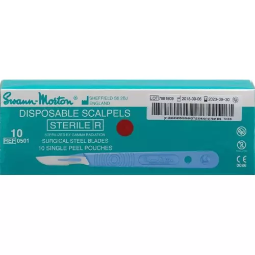 Swann Morton Skalpell 1x Steril No 10 10 Stück buy online